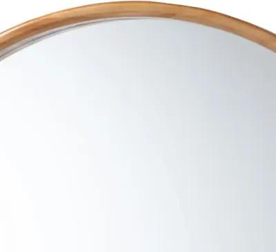 Tazara Natural Round Wall Mirror