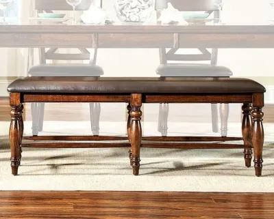 Kingston Brown Dining Bench