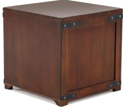 Santa Fe Storage End Table