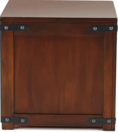 Santa Fe Storage End Table