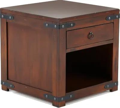 Santa Fe Storage End Table