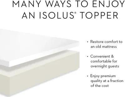 Malouf 2.5 Inch Twin-XL Gel Memory Foam Mattress Topper