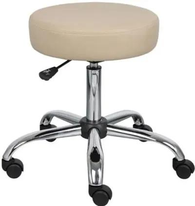 Beige Medical Office Chair Stool