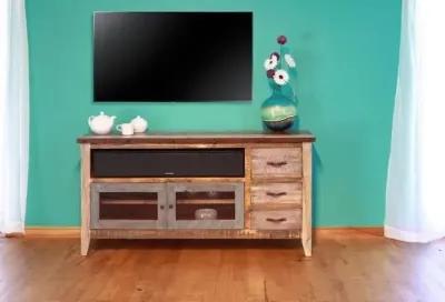 Antique Pine 62" TV Stand