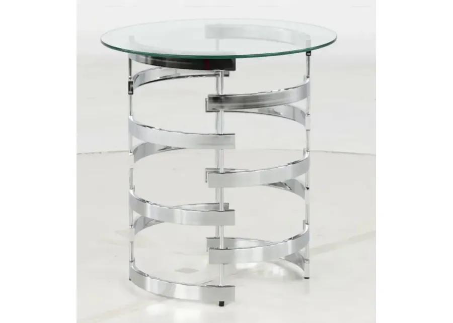 Tayside Glass End Table