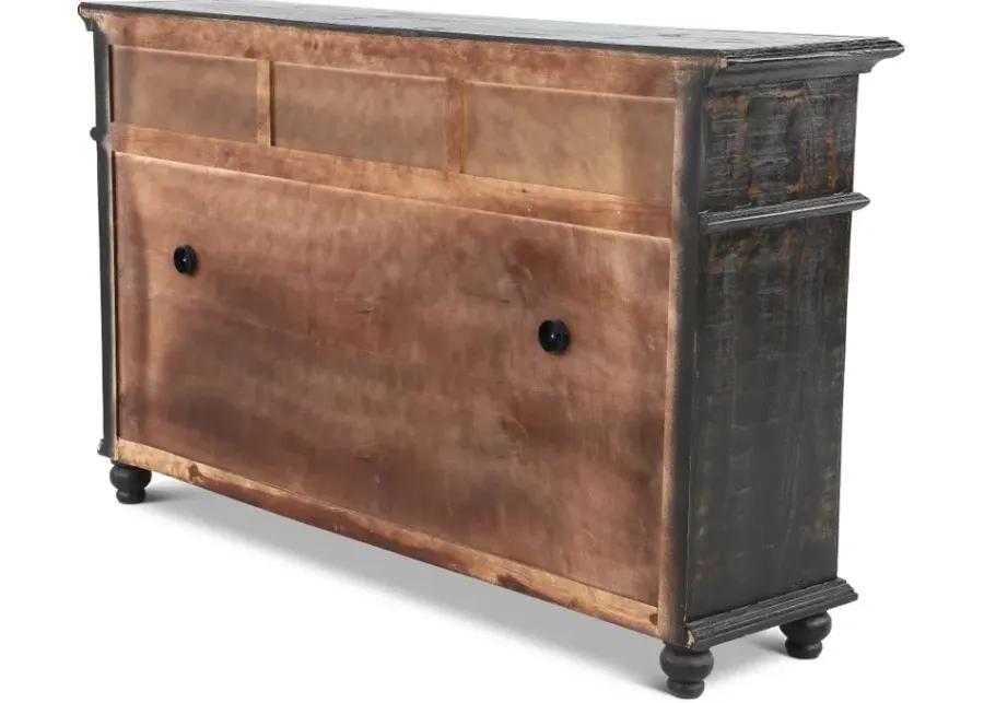 Vintage Brown Dining Room Sideboard