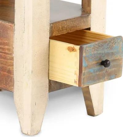 Antique Rustic Side Table