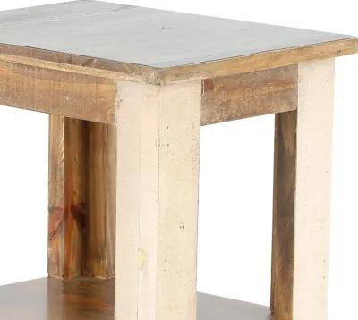 Antique Rustic Side Table