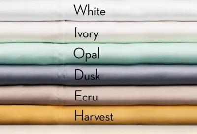 Malouf Woven Tencel White Full 4 Piece Sheet Set