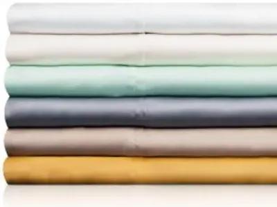 Malouf Woven Tencel White Full 4 Piece Sheet Set