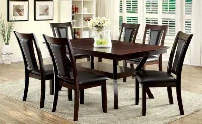 Brent Dark Cherry 5 Piece Dining Room Set