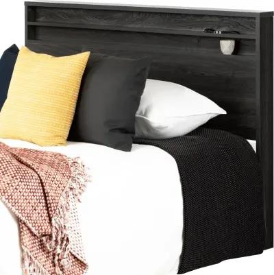 Tao Gray Oak Queen Headboard (60 Inch) - South Shore