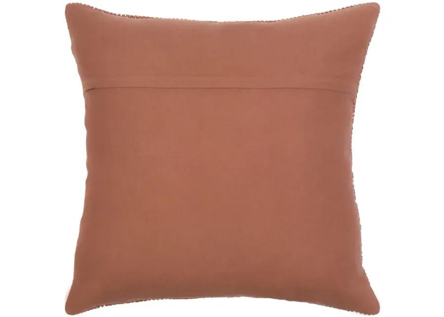 Bisa Poly Fill Pillow in Red by Surya