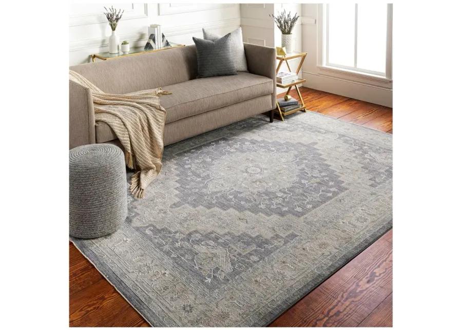 Susie Area Rug in Gray, Denim by Surya