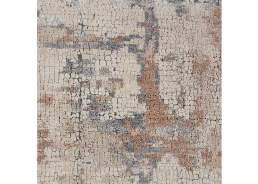 Clayton Area Rug in Beige/Gray by Nourison