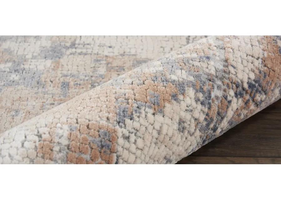 Clayton Area Rug in Beige/Gray by Nourison