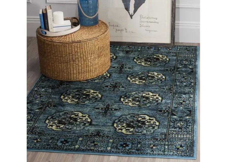 Parthian Blue Area Rug in Blue by Safavieh