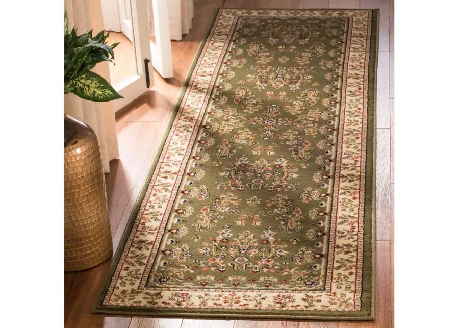 Anglia Runner Rug in Sage / Ivory by Safavieh