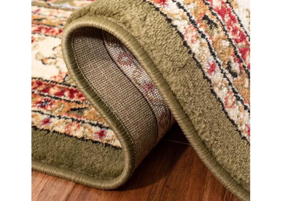 Anglia Runner Rug in Sage / Ivory by Safavieh