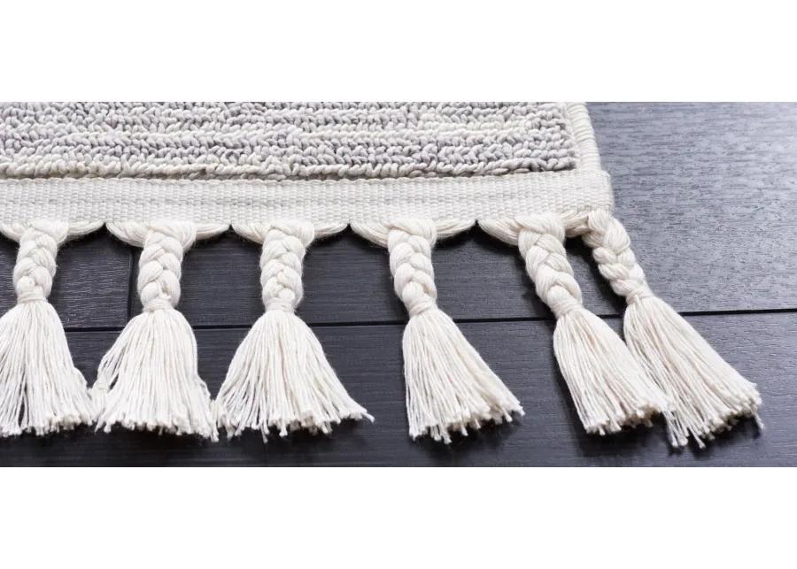 Marrakesh Runner Rug in Gray / Ivory by Safavieh