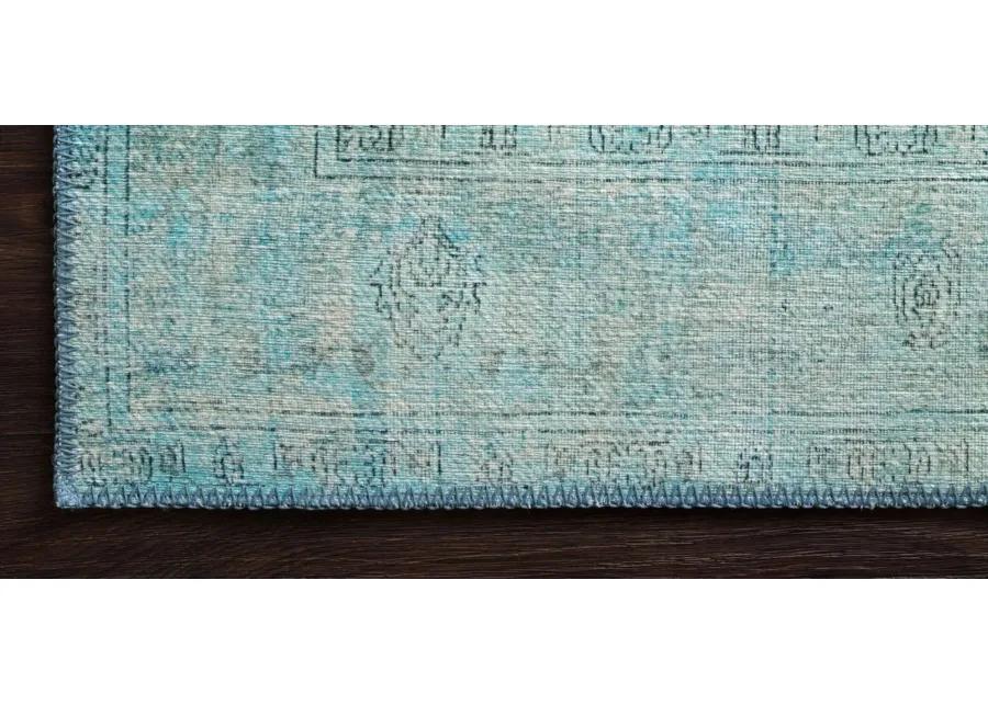 Loren Area Rug in Aqua by Loloi Rugs