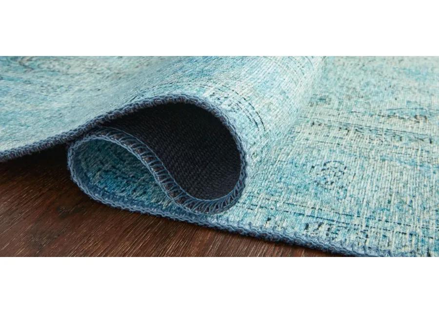 Loren Area Rug in Aqua by Loloi Rugs