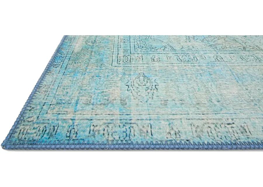 Loren Area Rug in Aqua by Loloi Rugs