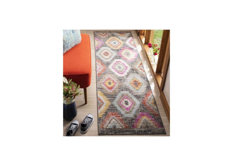 Montage II Area Rug in Gray & Multi by Safavieh