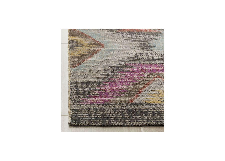 Montage II Area Rug in Gray & Multi by Safavieh