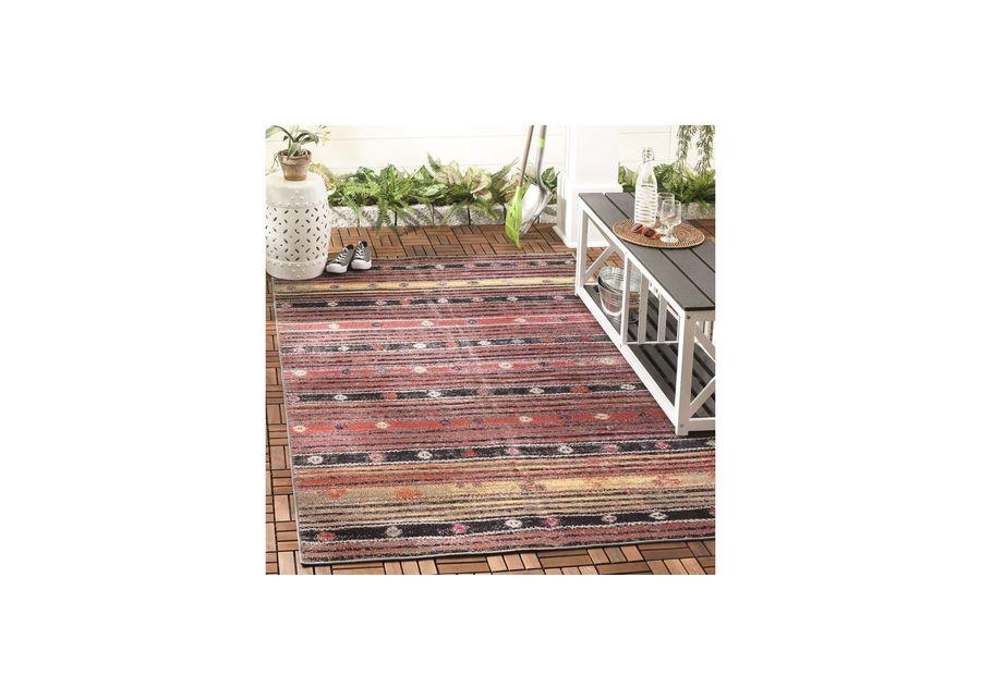 Montage II Area Rug in Rust & Multi by Safavieh