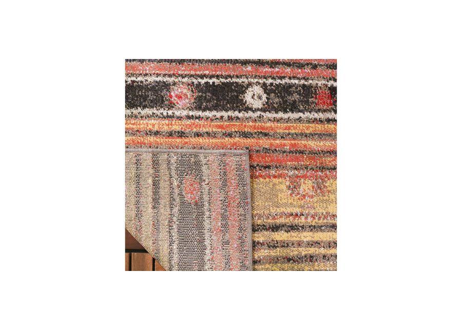 Montage II Area Rug in Rust & Multi by Safavieh