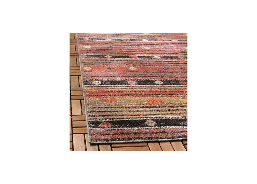 Montage II Area Rug in Rust & Multi by Safavieh