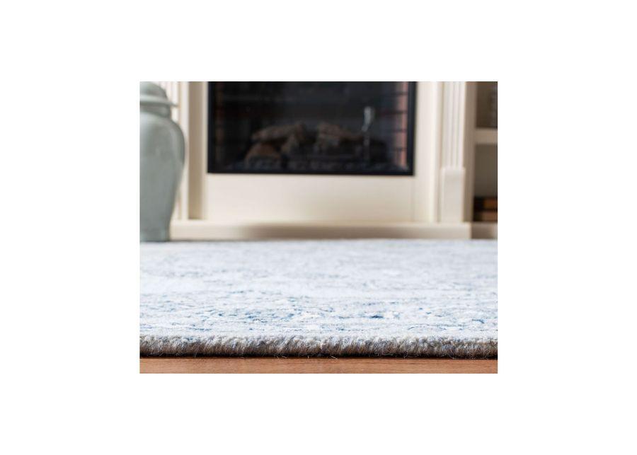 Far Out Area Rug in Light Blue & Cream by Safavieh