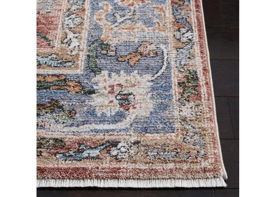 Jasmine Area Rug in Rust & Blue by Safavieh