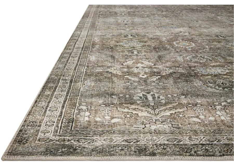 Layla Area Rug in Antique/Moss by Loloi Rugs