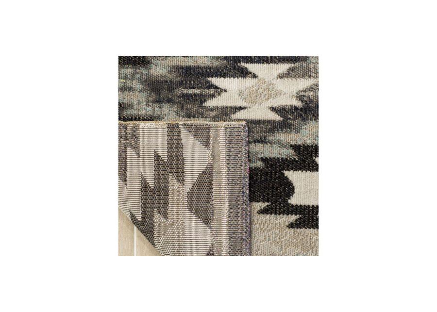 Montage II Area Rug in Gray & Black by Safavieh