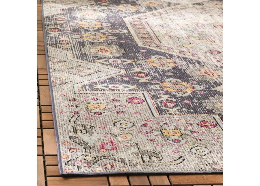 Montage IV Area Rug in Black & Multi by Safavieh