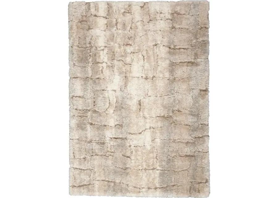 Voluptuous Area Rug in Ivory Beige by Nourison