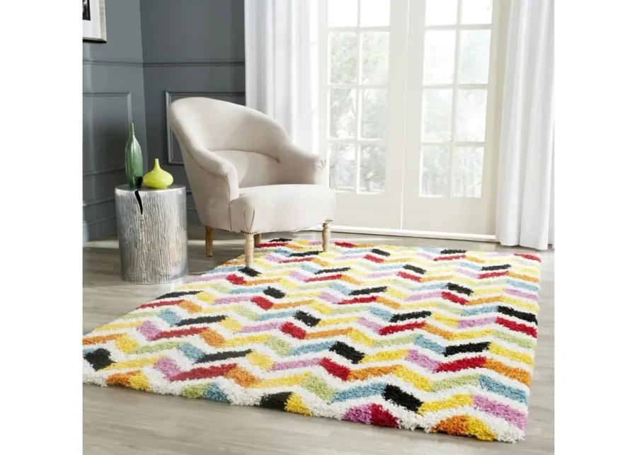 Sibyl Shag Rug in Multi by Safavieh