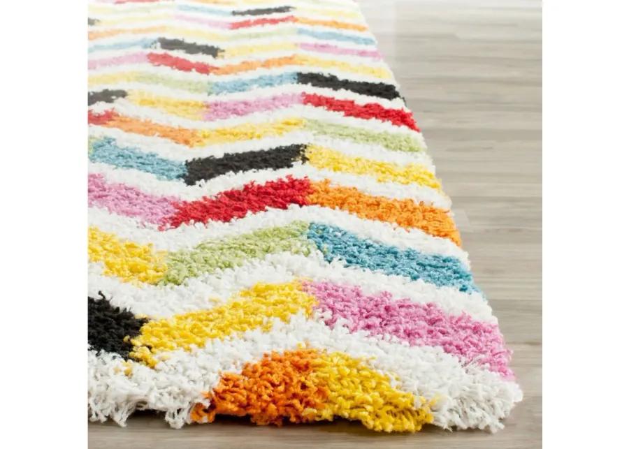 Sibyl Shag Rug in Multi by Safavieh