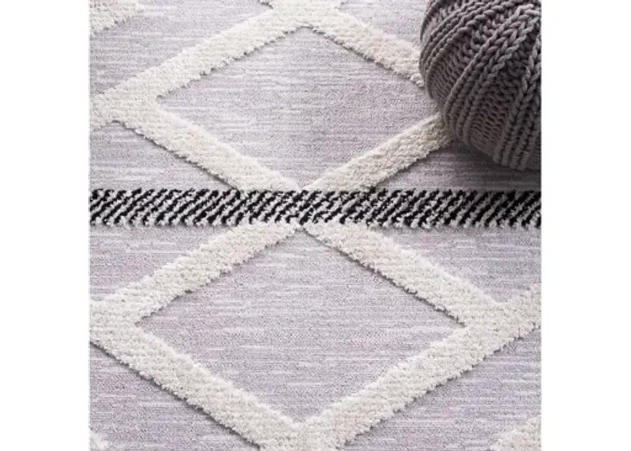 Marrakesh Area Rug in Gray / Ivory by Safavieh