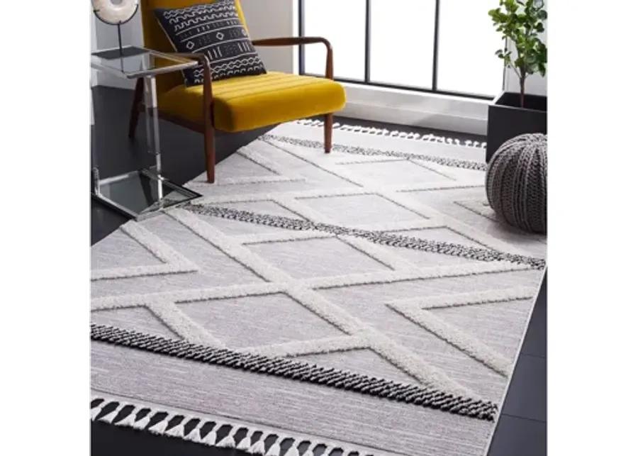 Marrakesh Area Rug in Gray / Ivory by Safavieh