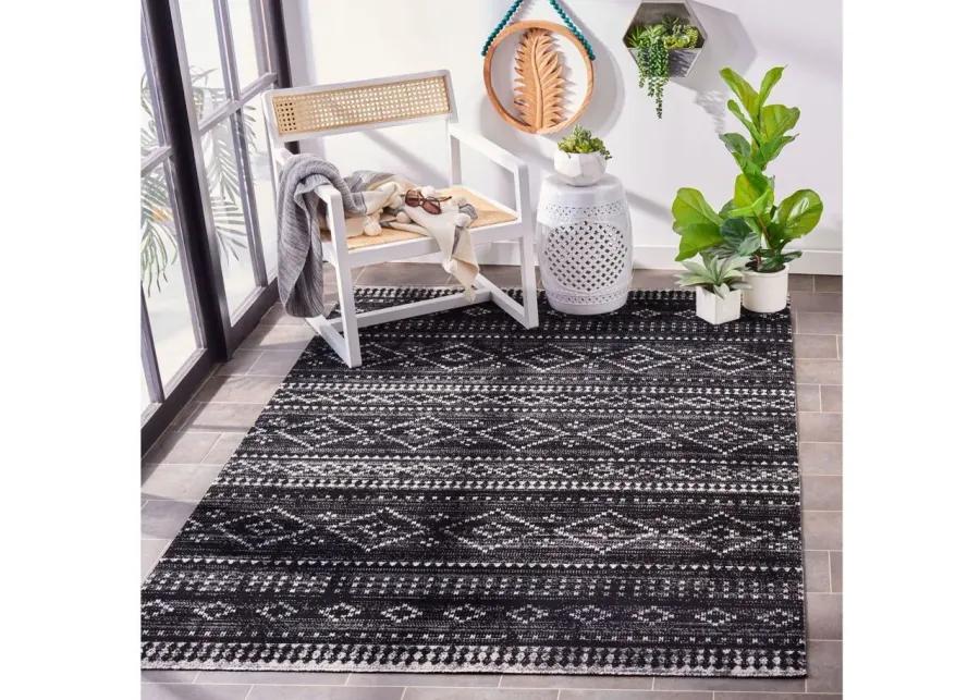 Montage III Area Rug in Gray & Black by Safavieh