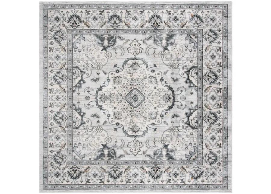 Isabella Area Rug in Light Gray/Cream by Safavieh