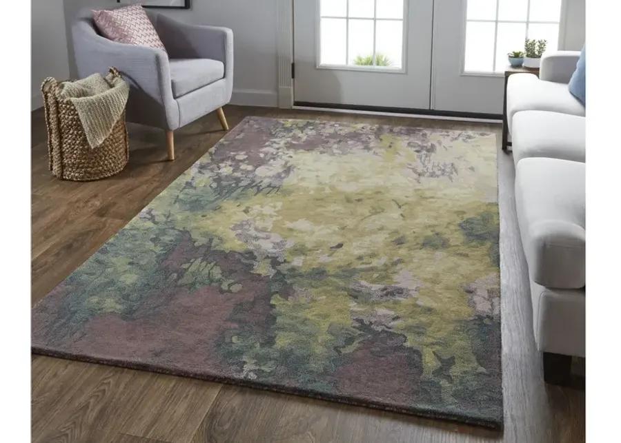 Amira Area Rug in Eggplant by Feizy