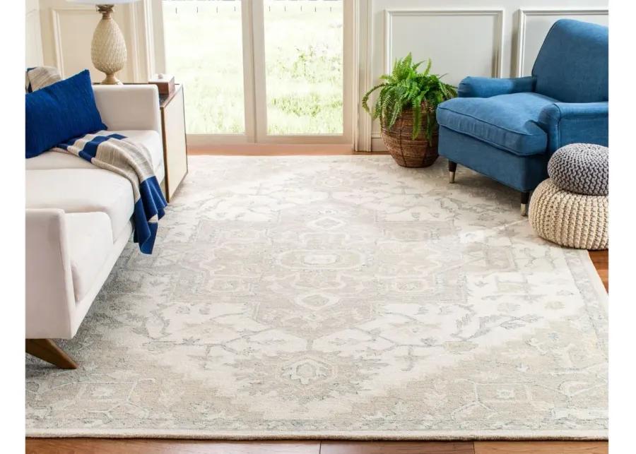 McGrath Area Rug in Ivory & Beige by Safavieh