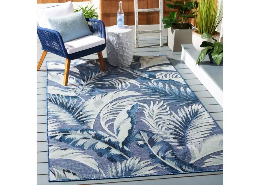 Cabana III Area Rug in Blue & Gray by Safavieh