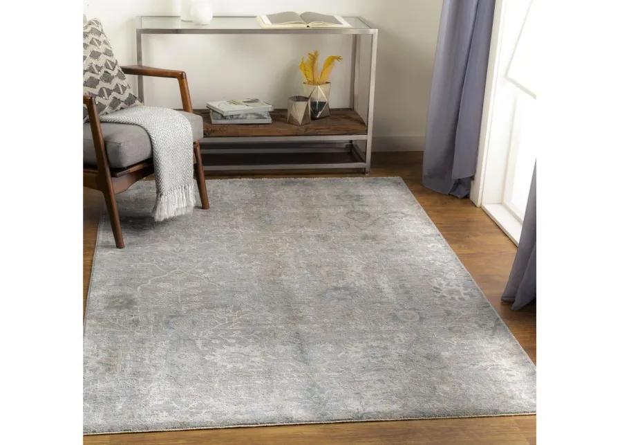 Glynn Andor Area Rug in Sage, Khaki, Denim, Gray by Surya