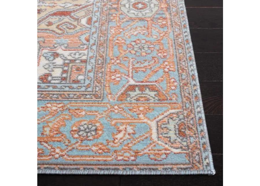 Aeson Area Rug in Rust / Taupe by Safavieh