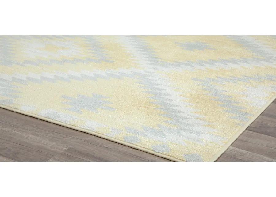 Cypress Area Rug in Yellow by Rugs America